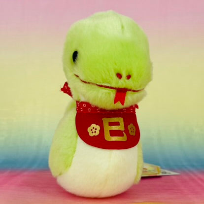 Fukumaneki the Lucky Snake - Green - Small