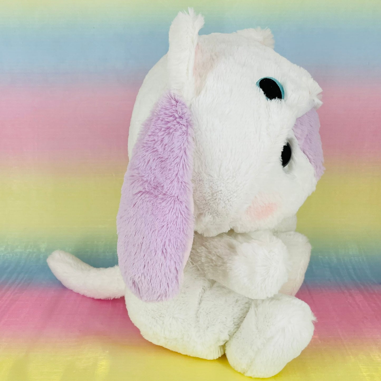 Loppy Yurugurumi The Rabbit - Wearing White Cat Onsie - Large